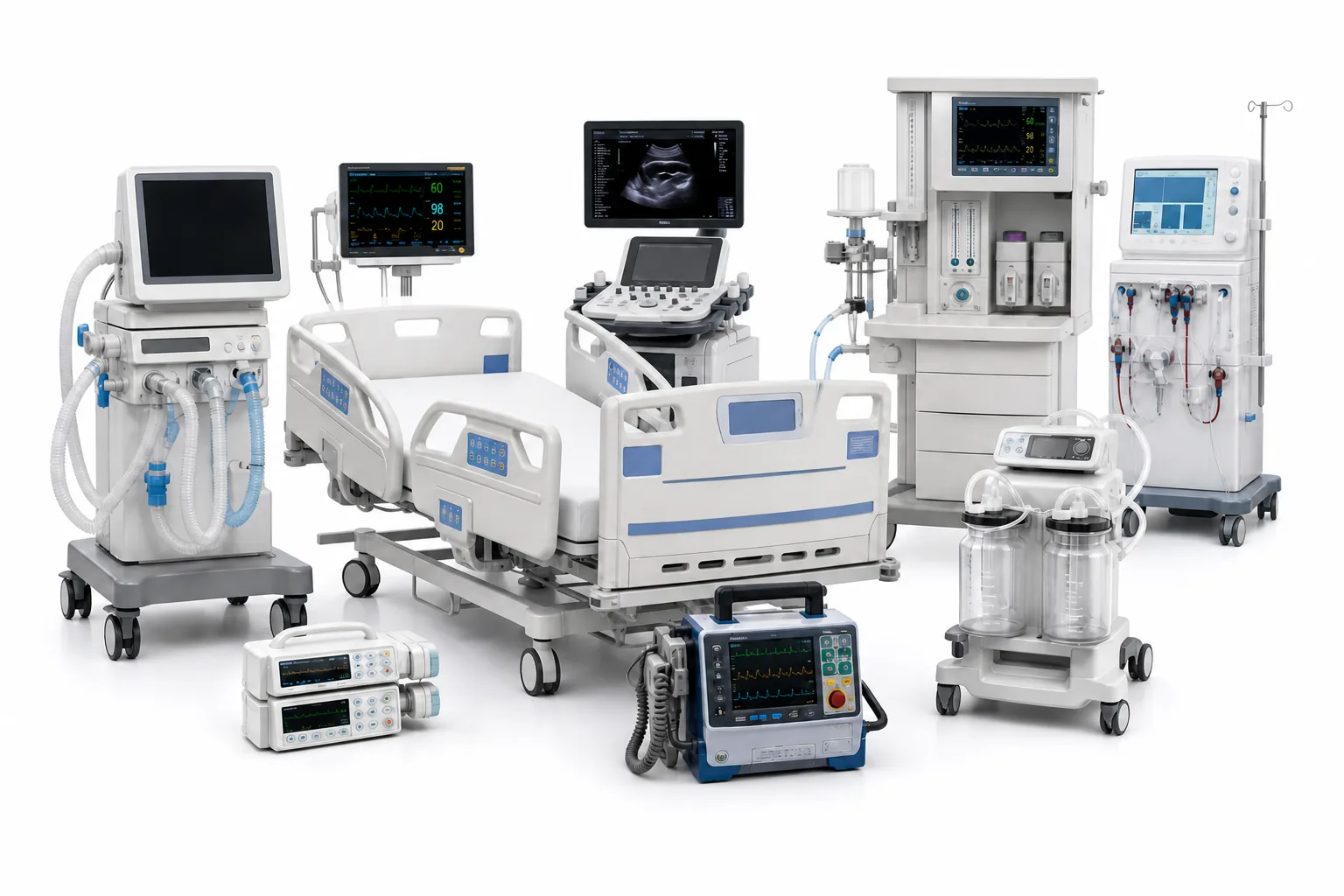 Medical equipment range for healthcare institutions — Zitcomed manufacturer India