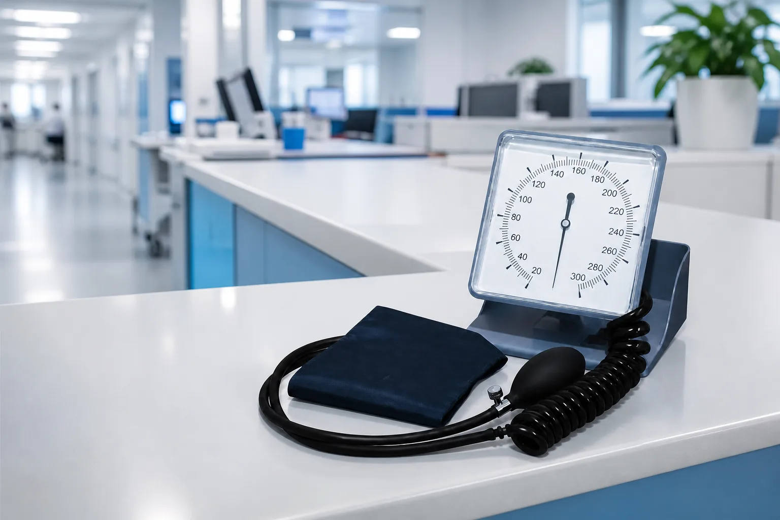 Blood Pressure Monitor in clinical healthcare environment — Zitcomed B2B medical supply