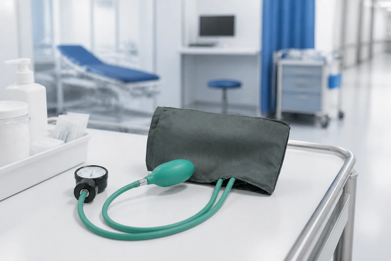 BP Machine in clinical healthcare environment — Zitcomed B2B medical supply