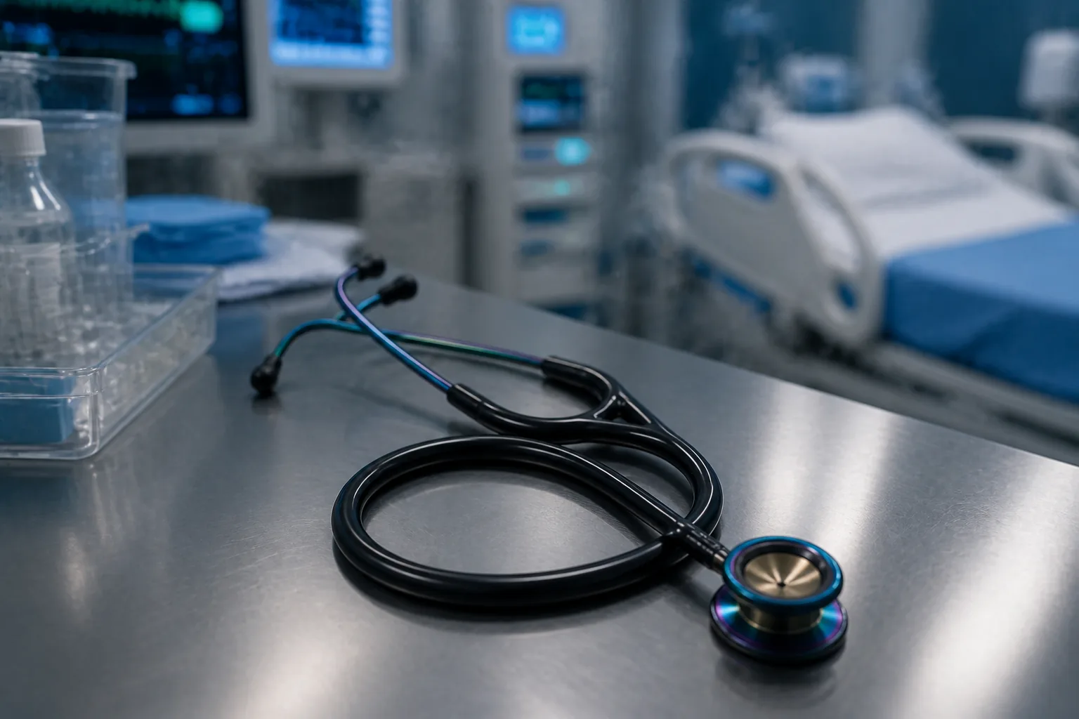 Medical Stethoscope in clinical healthcare environment — Zitcomed B2B medical supply